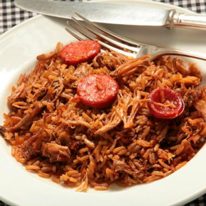 Arroz de peru à antiga