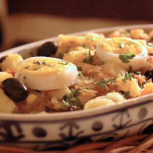 Bacalhau à Gomes de sá