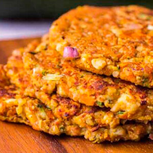 Hambúrguer de soja c/ arroz
