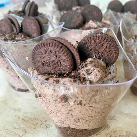 mousse de oreo