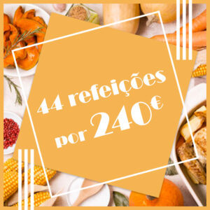 44 refeições por 240€