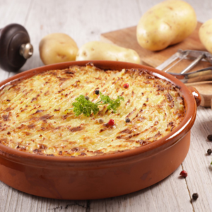 Empadão de atum e legumes