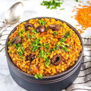 Bolonhesa de soja e legumes c/ arroz